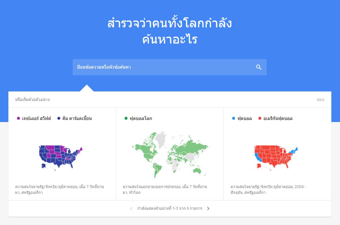 Google Trend คืออะไร มีความสำคัญในการสร้างคอนเทนต์อย่างไร